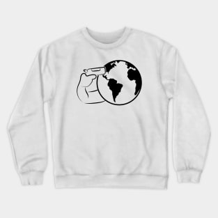 Goodbye world Crewneck Sweatshirt